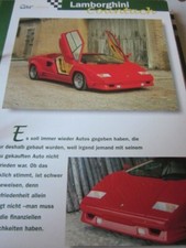 Dream Car Data Sheet