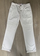 Slam Custom Fit Beige Chino Trousers - Size 36W/34L (52 IT)