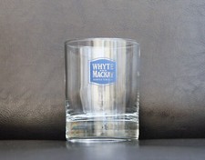 WHYTE AND MACKAY SCOTCH WHISKY WHISKEY GLASS TUMBLER HEAVY BASE