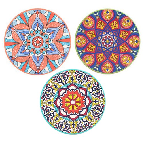 Ceramic tuscany coaster - ceramic,