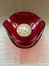 Vintage Sowerby Tricorn Ruby