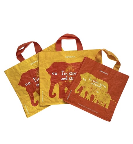 Sainsbury yellow x bags - sainsbury’s,