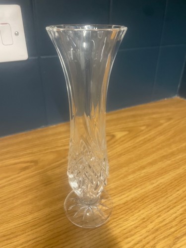Vintage cut glass - cut, bud
