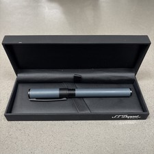 ST DUPONT D-INITIAL ROLLERBALL PEN GRAPHITE MATT BLACK. RRP £235