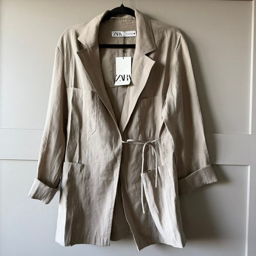 Zara blazer women - xs, beige
