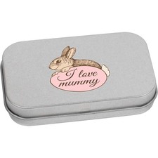 'I Love Mummy Bunny' Metal