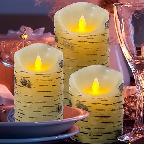 3set flickering led candles - 3set,