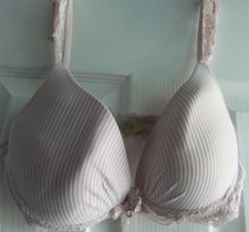 CLOSER With E-VIE Ladies Balconette Bra Pink  34C