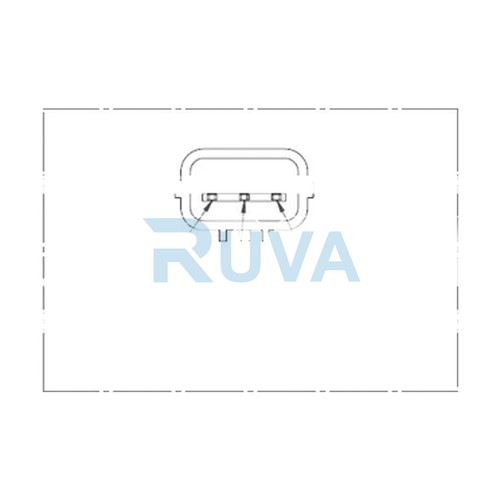 Crankshaft sensor ruva - ruva, fits