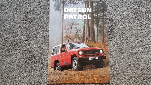 Datsun patrol sales brochure - datsun,