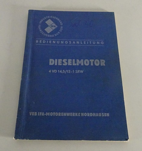 Operating manual ifa diesel - operating,