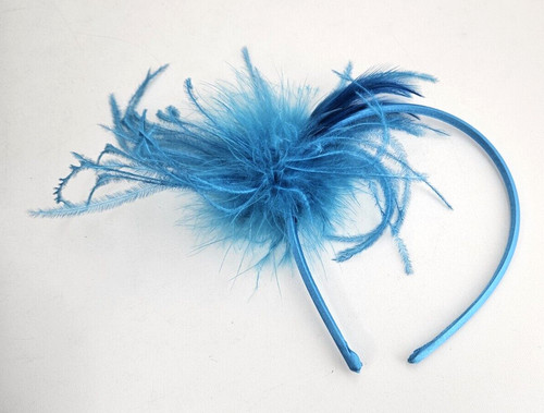 Turquoise blue feather alice - blue,