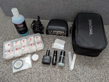 Sensationail Gel Nail Polish Kit 12 Colour Polishes with LED UV Curing Lamp