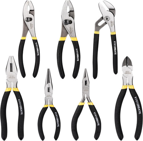 Piece heavy duty pliers set - piece,