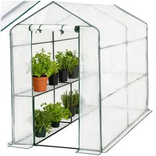 Greenhouse with shelf - , pvc