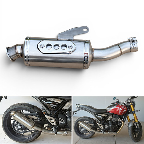 Slip muffler exhaust - on,