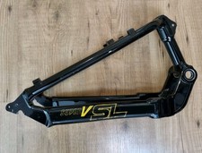 Cannondale Super V SL Aluminium Rear Triangle In Gloss Black/Yellow/Silver USED