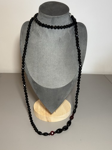 Long vintage necklace - vintage,