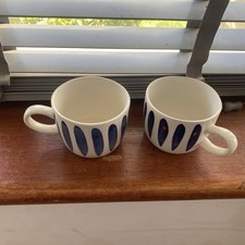 Socca Ceramic Mugs Set of 2