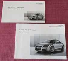 AUDI TT / TTS / TT RS COUPE (2010 - 2014) OWNERS MANUAL - HANDBOOK - USER GUIDE.