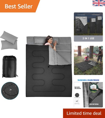 Spacious double sleeping bag - sleeping,