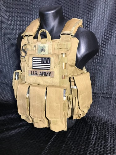 Coyote tan fde tactical vest - tan,