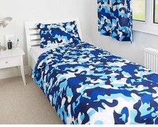 Zappi Co Camo Single Duvet Set