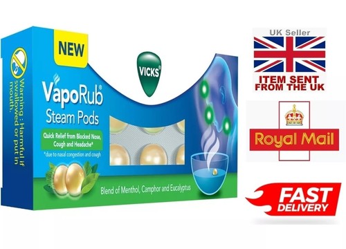 Vicks vaporub steam pods - vicks,