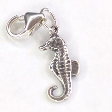 Sterling Silver Seahorse Charm
