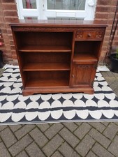 Vintage Old Charm Oak Bookcase