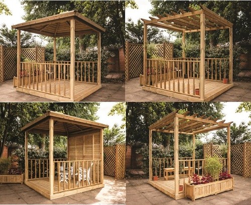 Gazebo heavy duty wooden