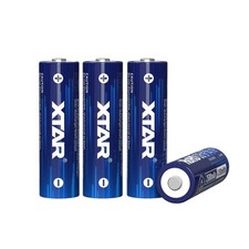 XTAR AA 1.5V 4150mWh 2500mAh LI-ION rechargeable battery - Pack of 4