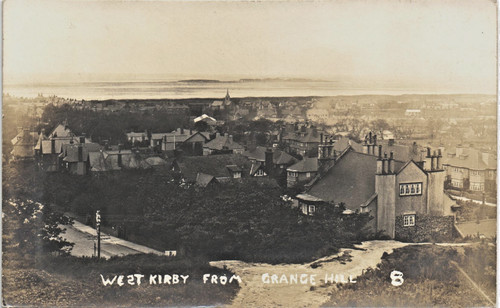 West kirby from grange - west, hill
