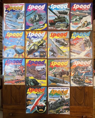 Speed power magazine job lot - speed,