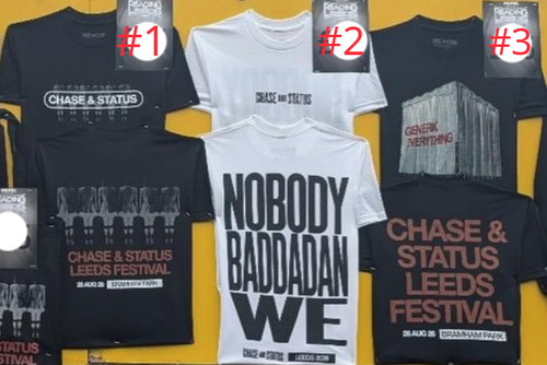 Chase and status shirts - chase,