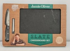 Jamie Oliver Slate Rectangular CheeseBoard Set (Chalk inc)