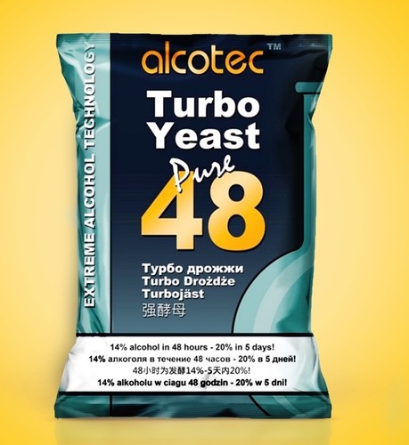 Alcotec turbo yeast pure - turbo,