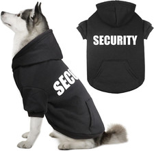 Large Dog Security Hoodie