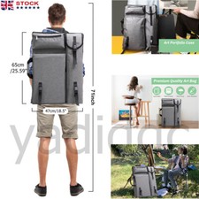A2 Artist Portfolio Bag Case Waterproof Painting Drawing Board Backpack Portable