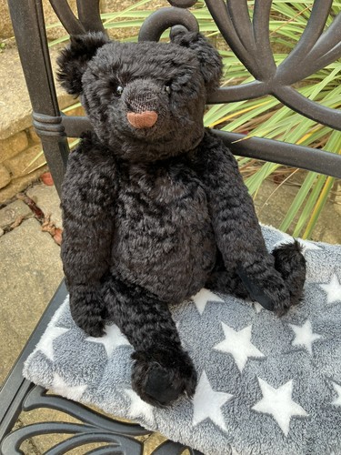 Percy vintage black mohair - percy~vintage~black,