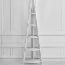 Tiva 5 Shelf Grey Corner