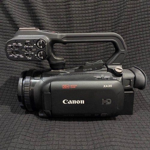Canon xa35 black camcorder - canon,