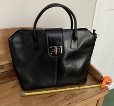     Italian Leather Tote/Computer/Work Bag - Borse In Pelle BRAND NEW