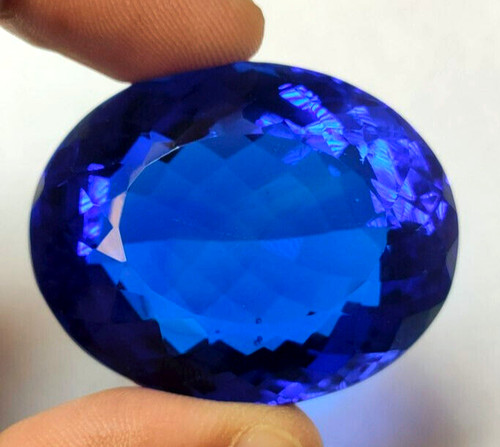 Large blue tanzanite ct - large,