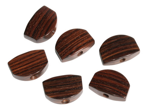 Tuner buttons macassar - tuner, ebony