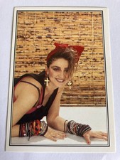 PANINI SMASH HITS  MADONNA 1985 #21 STICKER CARD ULTRA RARE HTF 1985