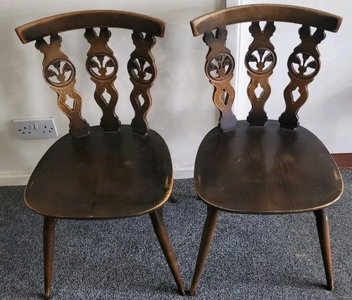Pair vintage ercol - pair, of