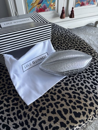 Lulu guinness silver perspex - silver,
