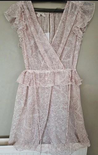 Ted baker pink floral chiffon - ted,