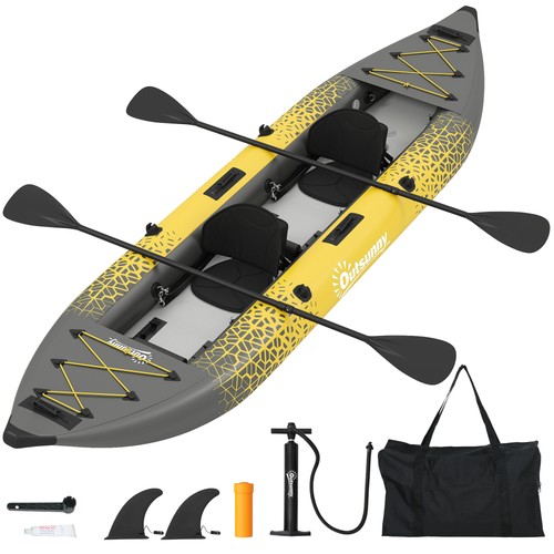 Outsunny inflatable kayak - 2.5',